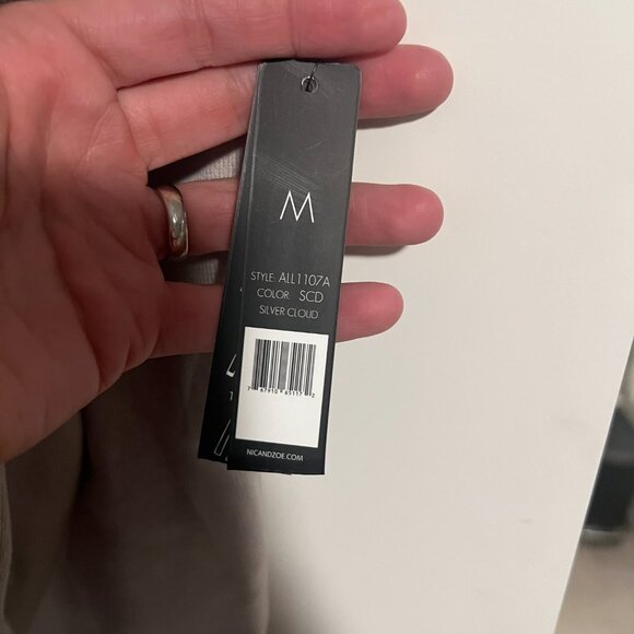 Nic and Zoe NWT Beige 4-Way Cardigan - Picture 3 of 4